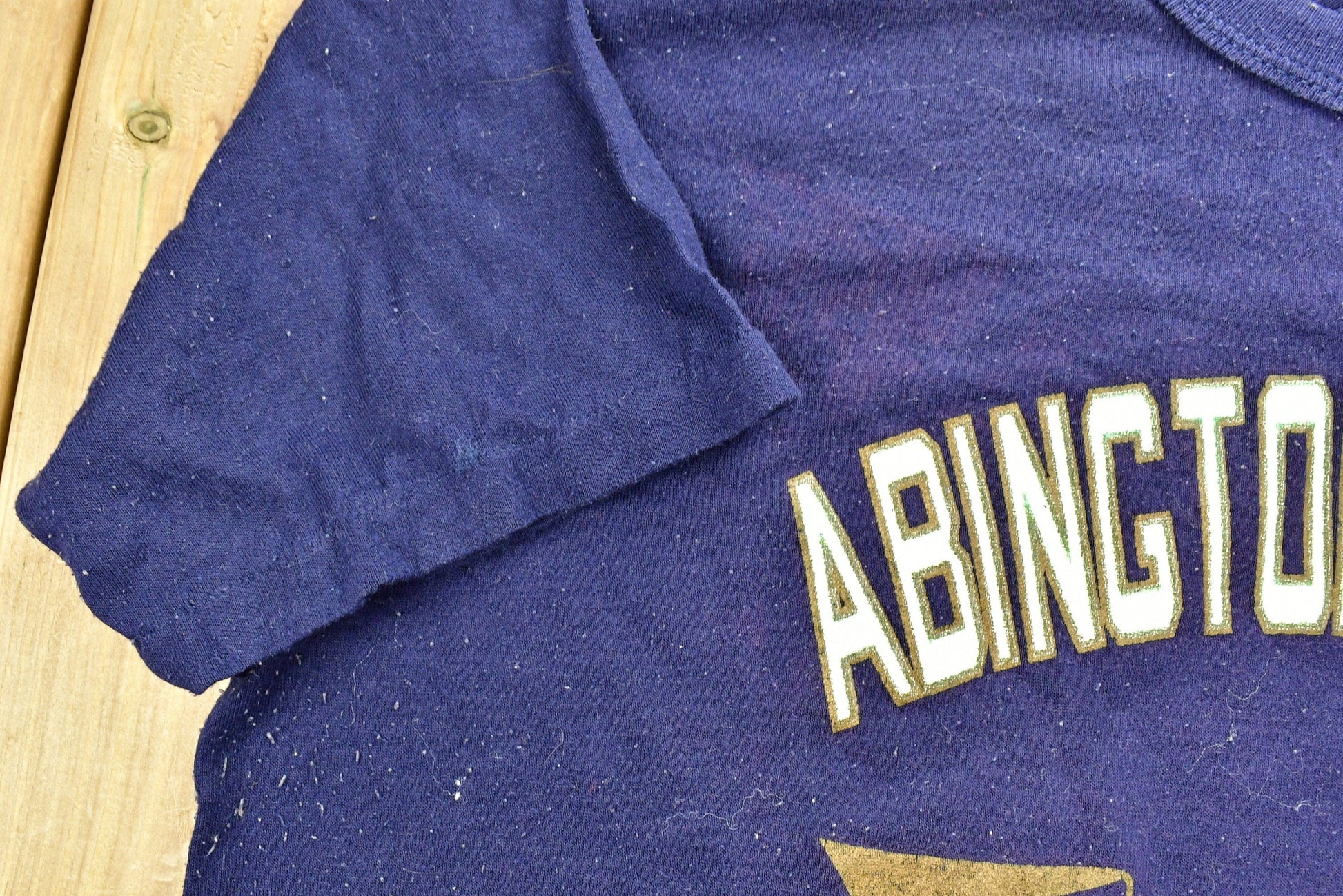 Vintage 1990s Abington Heights Highschool Academic Team Collegiate T-Shirt Men's Large from propervintagecanada