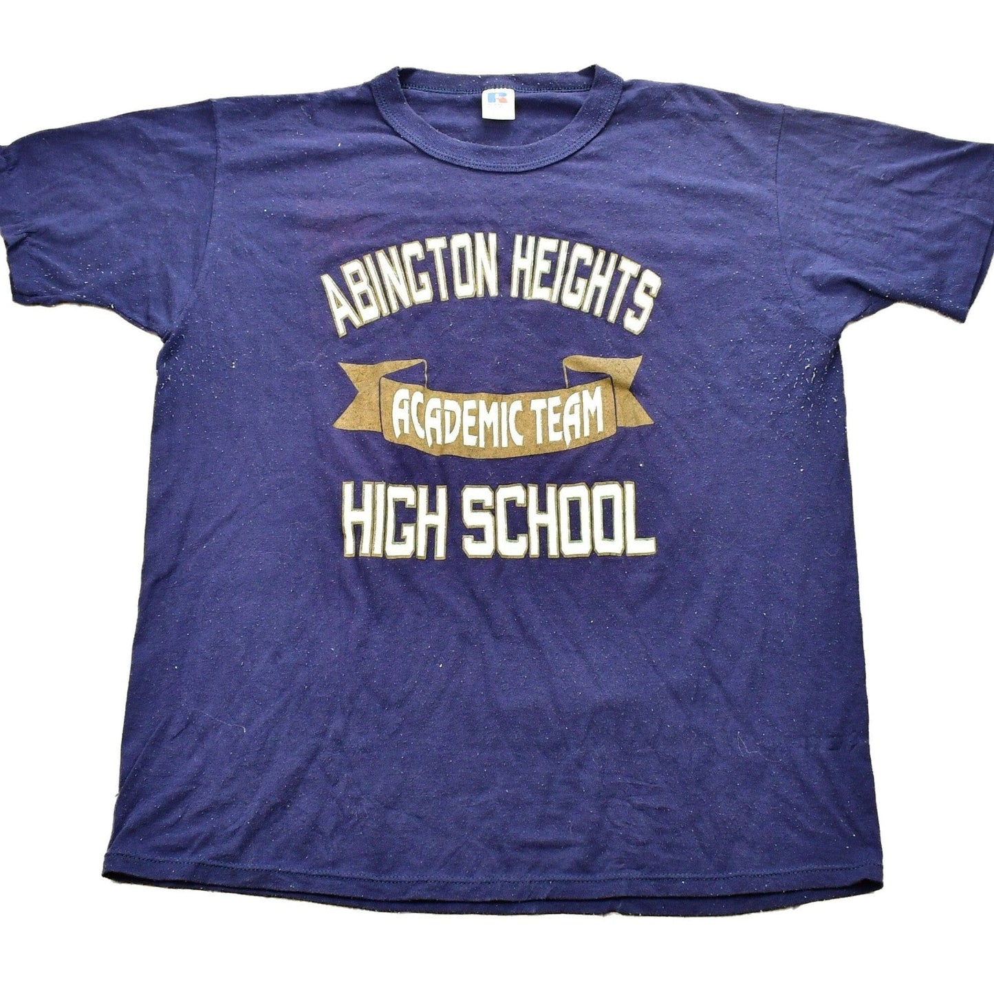 Vintage 1990s Abington Heights Highschool Academic Team Collegiate T-Shirt Men's Large from propervintagecanada