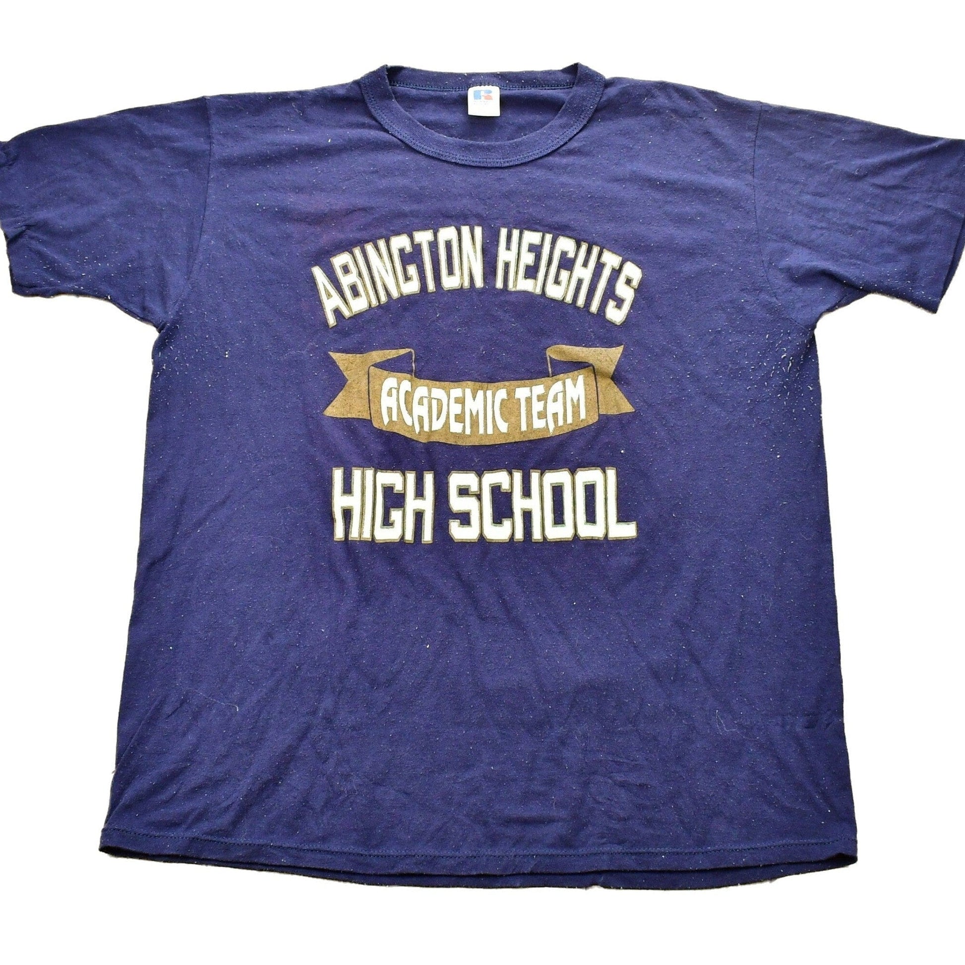 Vintage 1990s Abington Heights Highschool Academic Team Collegiate T-Shirt Men's Large from propervintagecanada