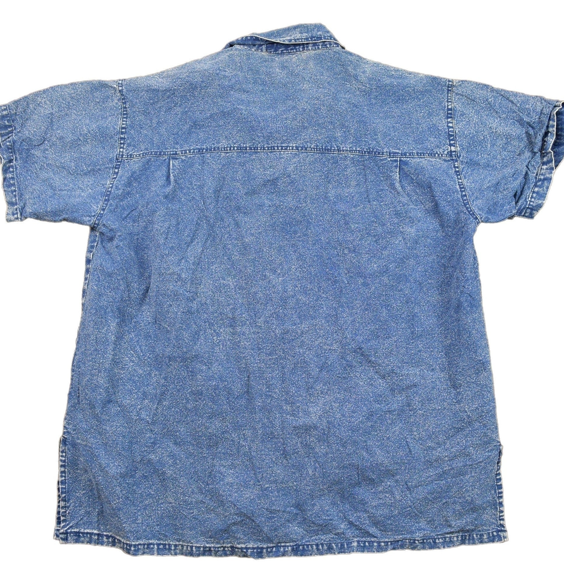 Vintage 1990s Abstract Button Up Shirt Men's 2XL from propervintagecanada