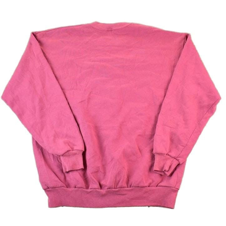 Vintage 1990s Abstract Floral Souvenir Crewneck Sweatshirt Made In USA Men's L from propervintagecanada