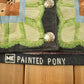 Vintage 1990s Abstract Patchwork Button Up Sweater from propervintagecanada