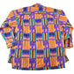 Vintage 1990s Abstract Pattern Aztec Button Up Western Style Shirt Women's M from propervintagecanada