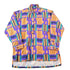 Vintage 1990s Abstract Pattern Aztec Button Up Western Style Shirt Women&