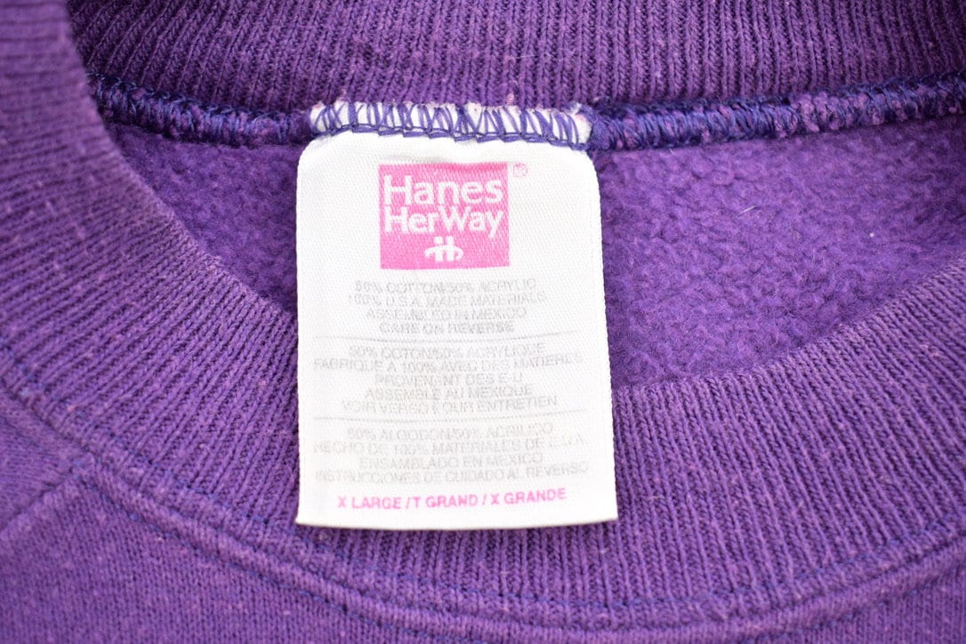 Vintage 1990s Abstract Pattern Crewneck Sweater Women's L from propervintagecanada