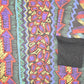 Vintage 1990s Abstract Print AOP Crewneck Sweatshirt Women's XL from propervintagecanada