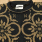 Vintage 1990s Abstract Wool Knit Sweater Men's 3XL from propervintagecanada