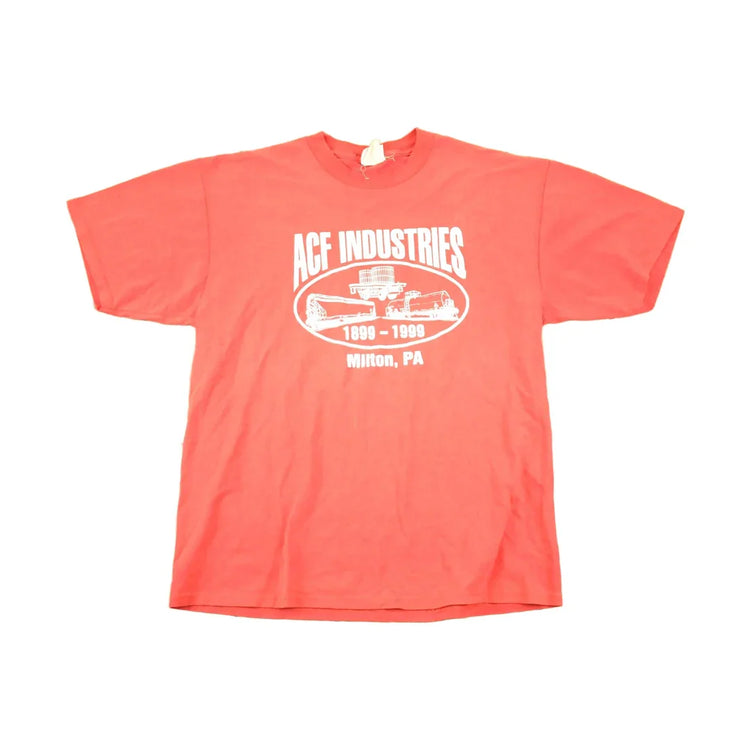 Vintage 1990s ACF Industries Souvenir Travel T-Shirt Men's L from propervintagecanada