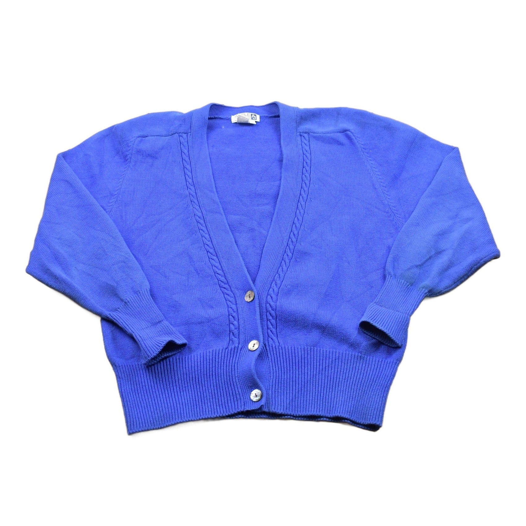 Vintage 1990s Adele Joyce Knit Cardigan Sweater Women's M from propervintagecanada