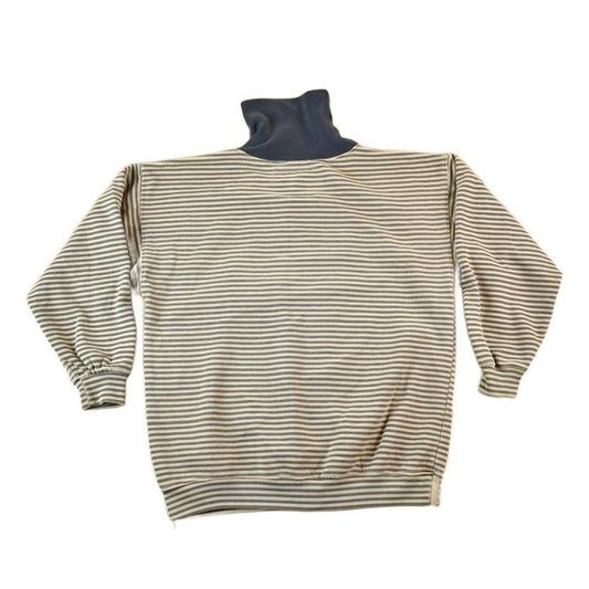 Vintage 1990s Adobe Flats Aztec Turtleneck Sweatshirt Mens S from propervintagecanada