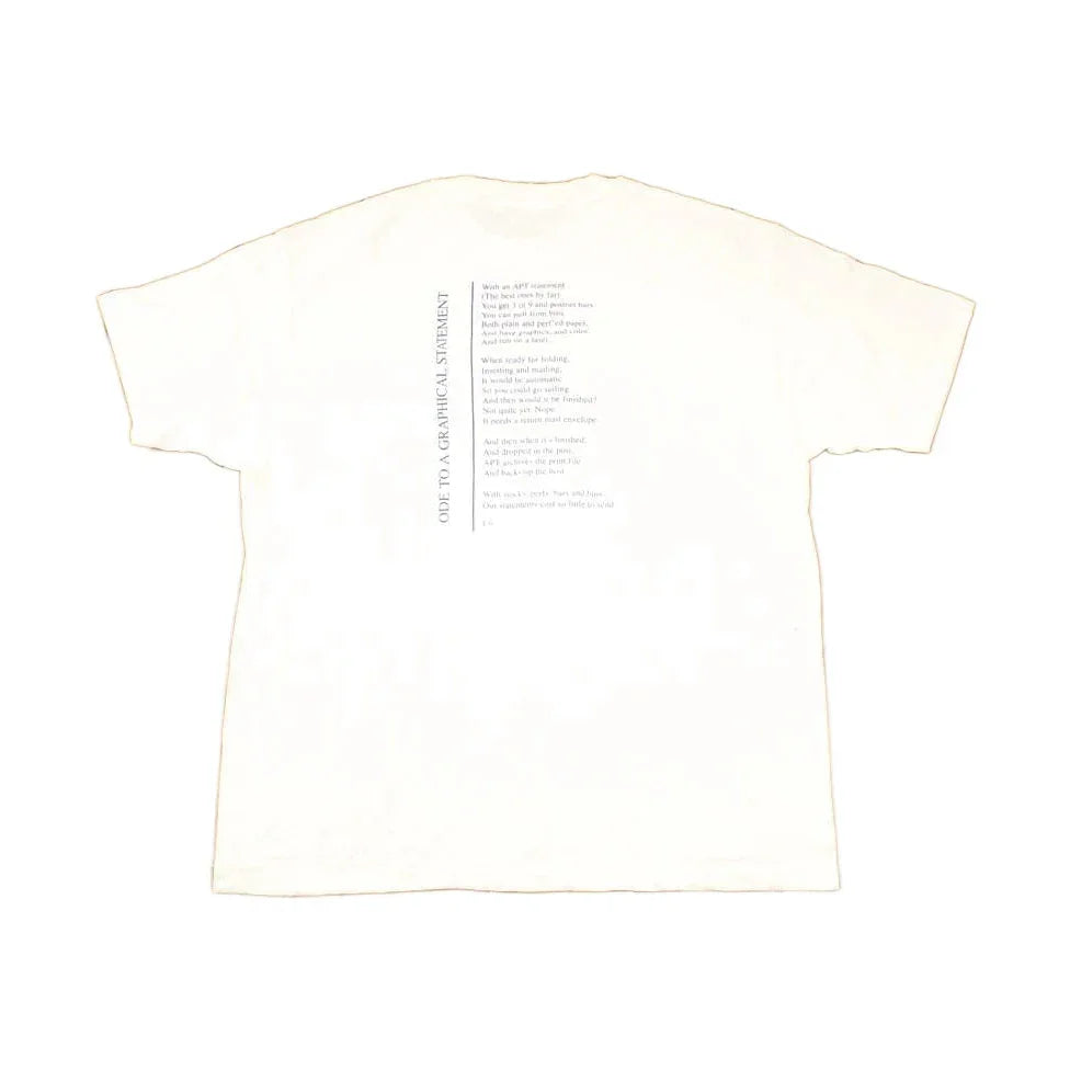 Vintage 1990s Advanced Programming Techniques Souvenir T-Shirt Men's XL from propervintagecanada