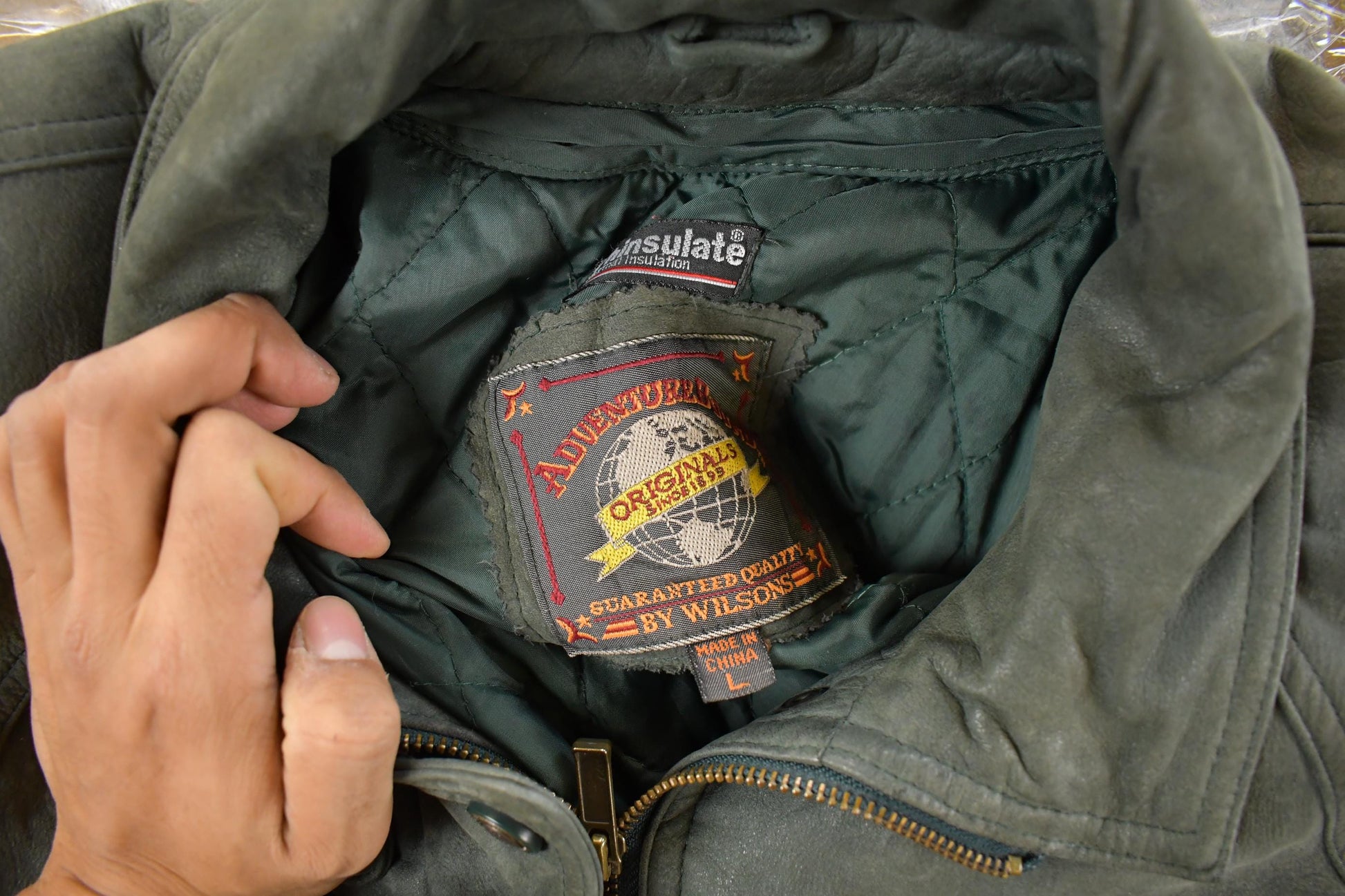 Vintage 1990s Adventure Bound Leather Trench Coat Men's Large from propervintagecanada