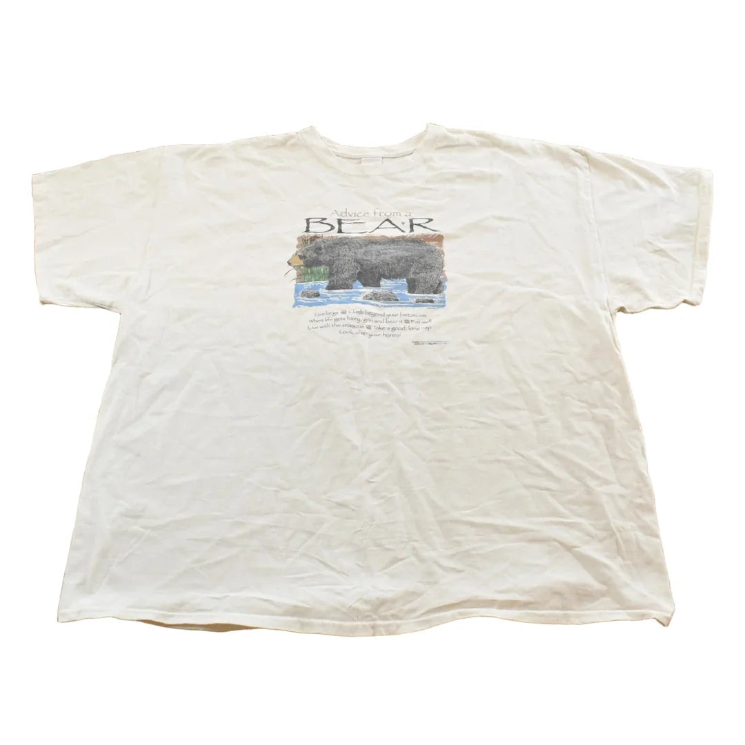 Vintage 1990s Advice from a Bear T-Shirt Men's 2XL from propervintagecanada
