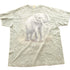 Vintage 1990s African Lion Safari Elephant Theme Graphic T-Shirt Men&