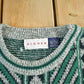 Vintage 1990s Aigner Knit Abstract Pattern Crewneck Sweater Men's Large from propervintagecanada