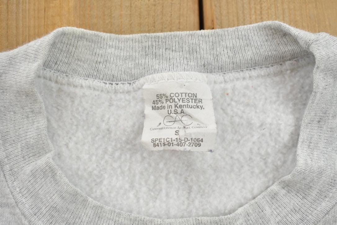 Vintage 1990s Air Force Military Crewneck Sweatshirt Men's Small from propervintagecanada