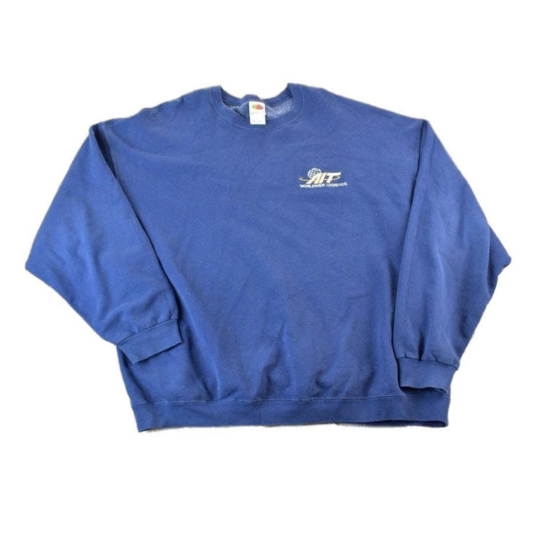 Vintage 1990s AIT Worldwide Logistics Souvenir Crew Neck Heavyweight Sweatshirt Men's 3XL from propervintagecanada
