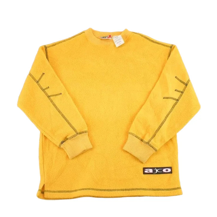 Vintage 1990s AJCO Fleece Souvenir Crewneck Sweatshirt Youth M Men's Medium from propervintagecanada