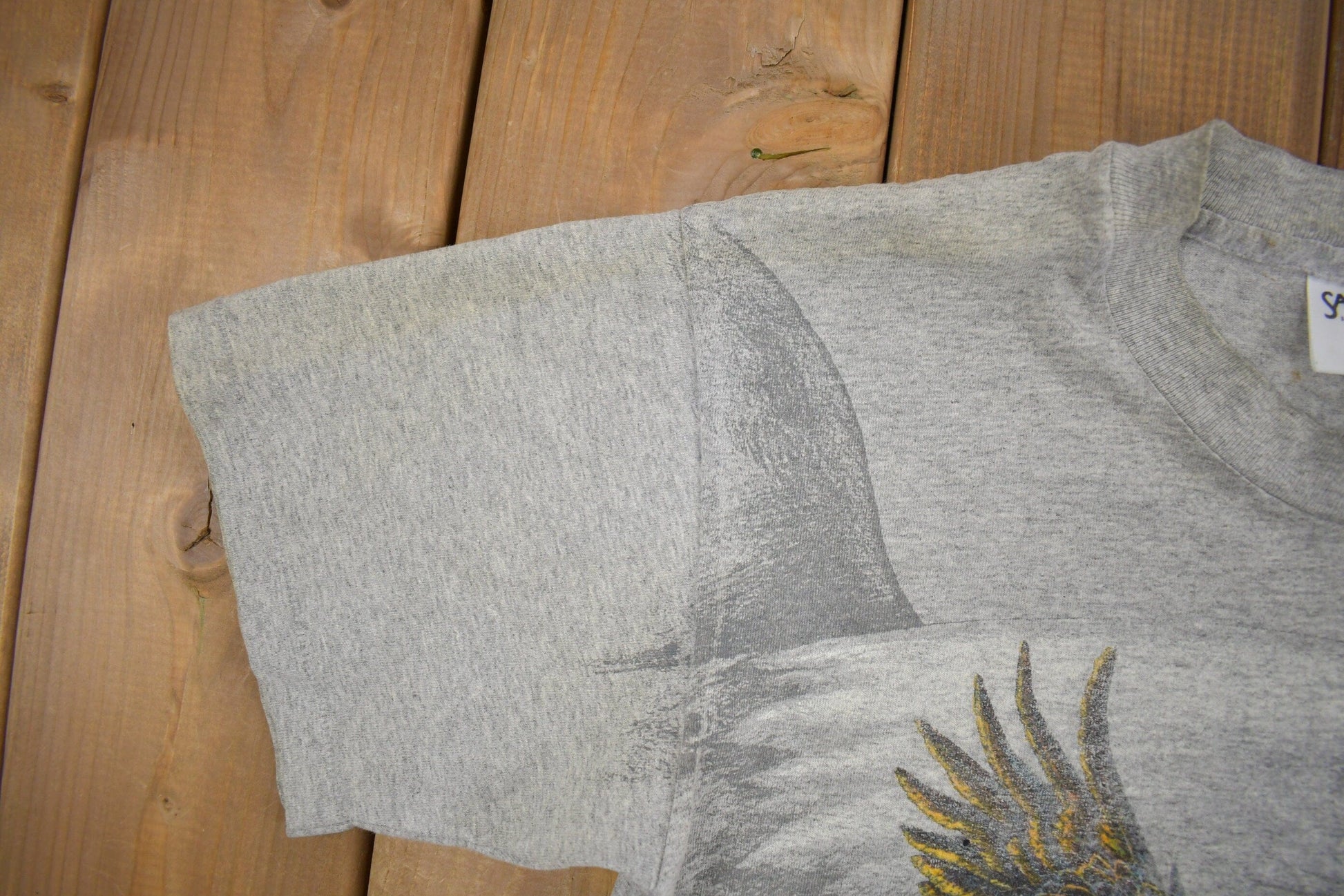 Vintage 1990s Alaska Bald Eagle Graphic T-Shirt Men's M from propervintagecanada