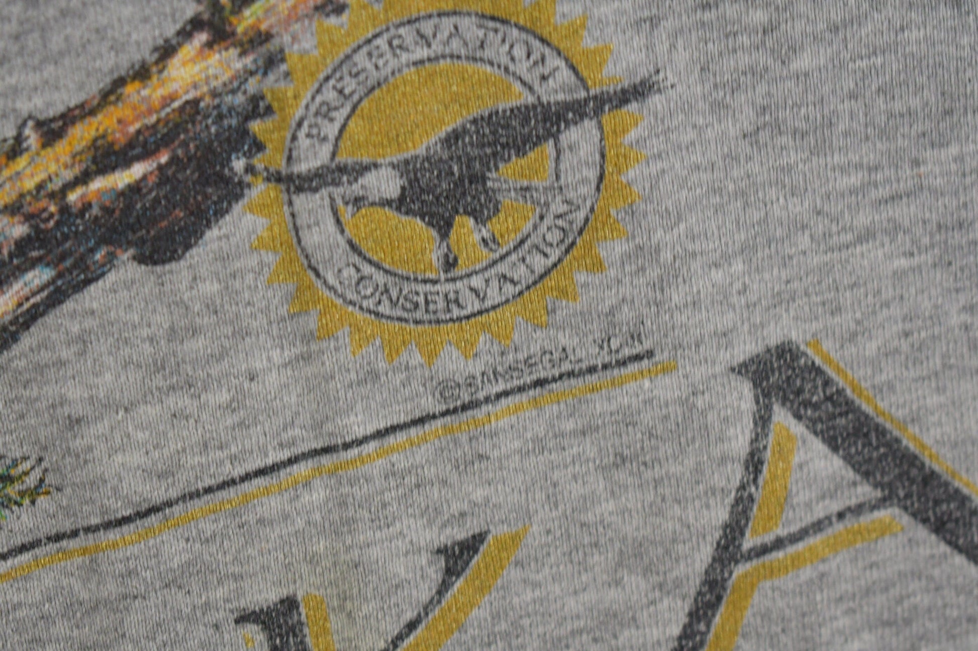 Vintage 1990s Alaska Bald Eagle Graphic T-Shirt Men's M from propervintagecanada