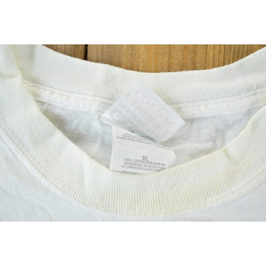 Vintage 1990s Alaska Bald Eagle Souvenir Single Stitch Graphic Print T-Shirt Men's Large from propervintagecanada