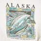 Vintage 1990s Alaska Fishing Souvenir Crewneck Sweatshirt Men's M from propervintagecanada