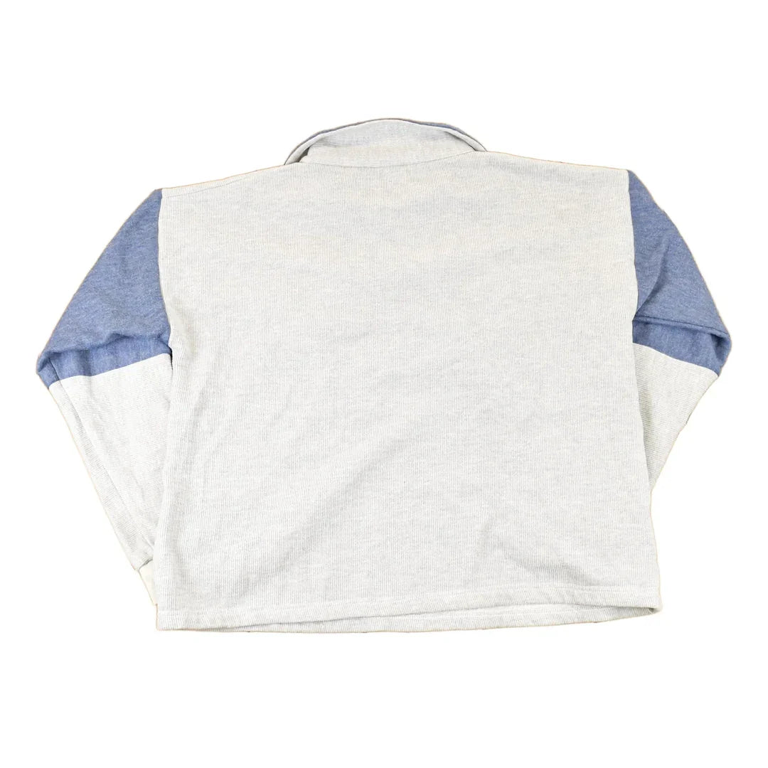 Vintage 1990s Alaska Polar Bear Quarter Zip Graphic Print Sweatshirt Mens L from propervintagecanada