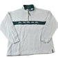Vintage 1990s Alaska Quarter Zip Crewneck Sweatshirt Made In USA Men's XL from propervintagecanada