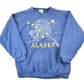 Vintage 1990s Alaska Souvenir Stars Crewneck Sweatshirt Made In USA Men's Medium from propervintagecanada