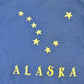 Vintage 1990s Alaska Stars Souvenir Crewneck Sweatshirt Made In USA Men's Large from propervintagecanada