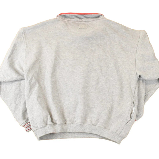 Vintage 1990s Alaska Wilderness Graphic Print Collared Heavyweight Sweatshirt Men's L from propervintagecanada