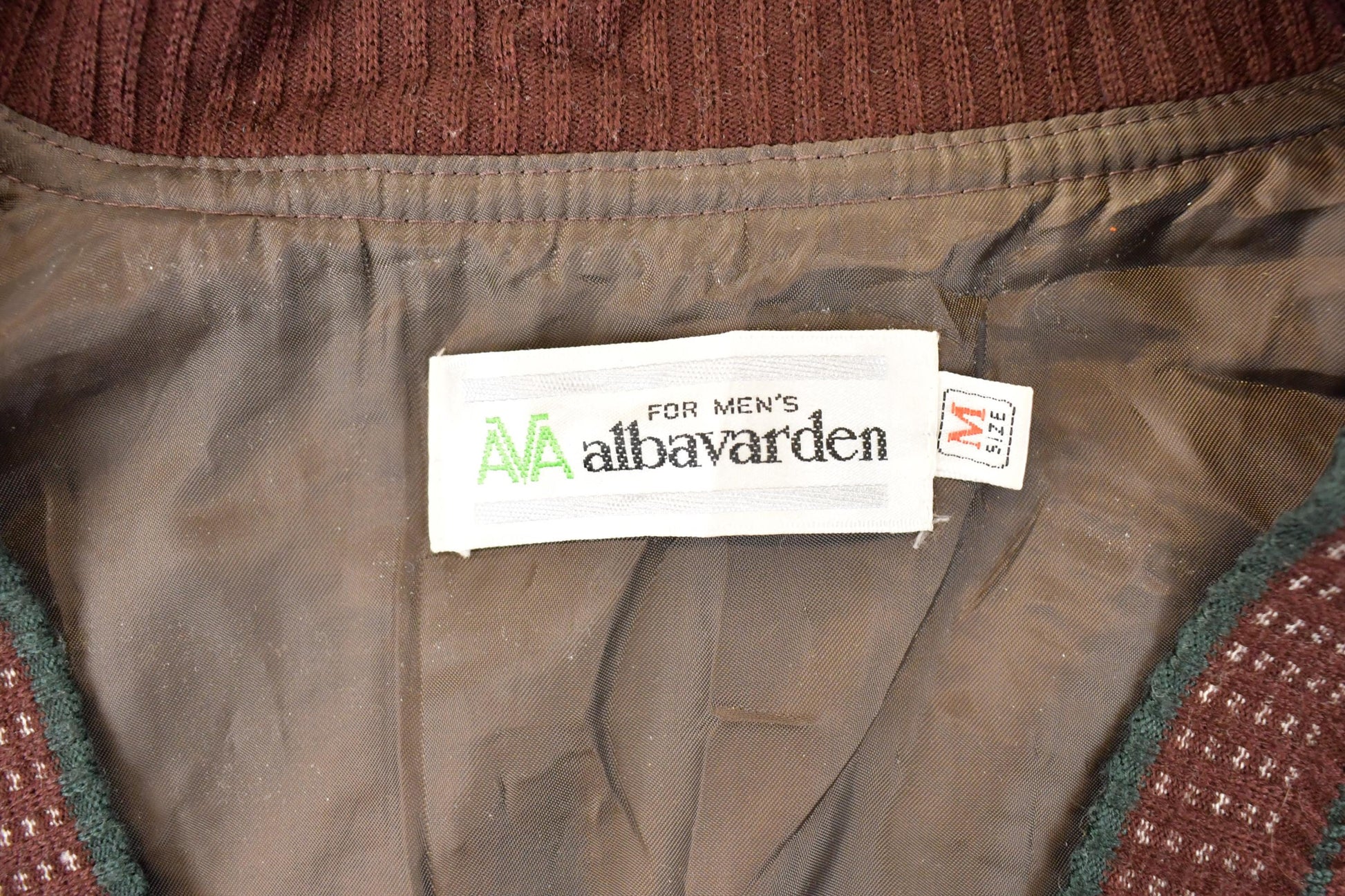 Vintage 1990s Albavarden For Mens Cardigan Sweater Men's M / Preppy Cardigan / Fancy Knit Vintage Cardigan from propervintagecanada