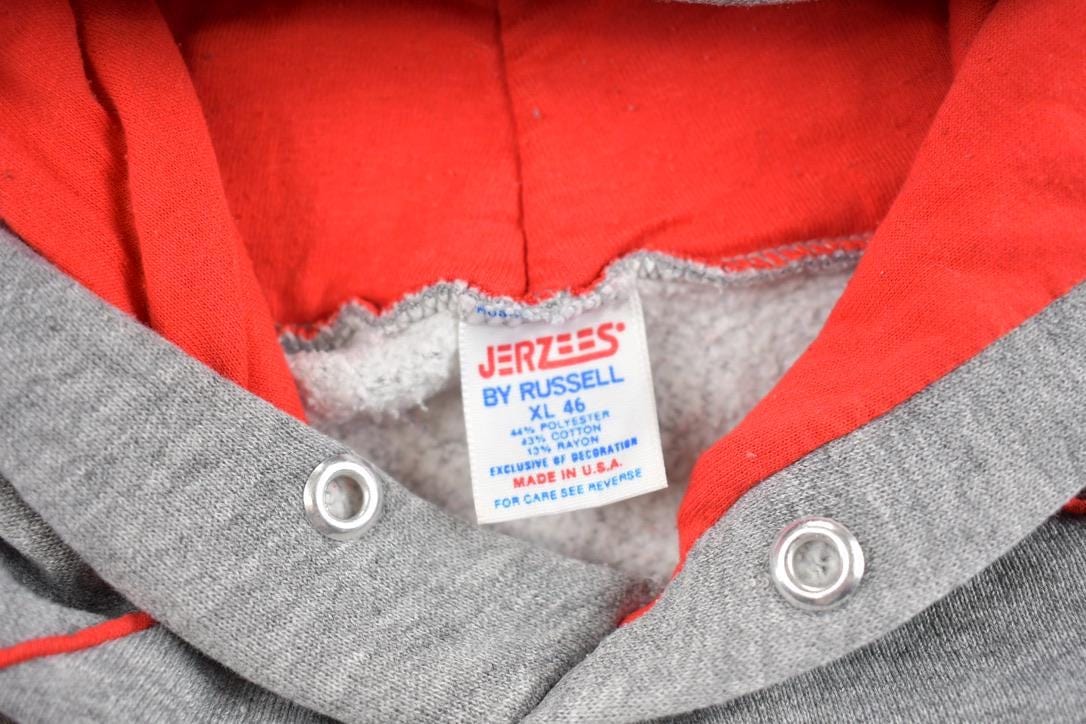 Vintage 1990s Alcatraz Graphic Hoodie Men's Small from propervintagecanada