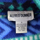 Vintage 1990s Alfred Dunner Abstract Patterned Zip Up Fleece Sweater Men's Medium from propervintagecanada
