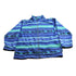 Vintage 1990s Alfred Dunner Abstract Patterned Zip Up Fleece Sweater Men&