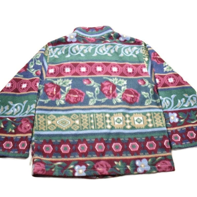 Vintage 1990s Alfred Dunner Fleece Zip Up Sweater Men's Small from propervintagecanada