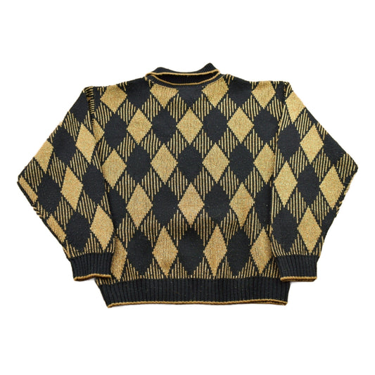 Vintage 1990s Alfred Dunner Knit Collared Sweater Women's M from propervintagecanada