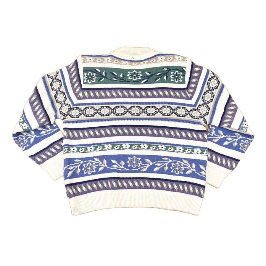 Vintage 1990s Alfred Dunner Petite Knit Collared Sweater Women's L from propervintagecanada