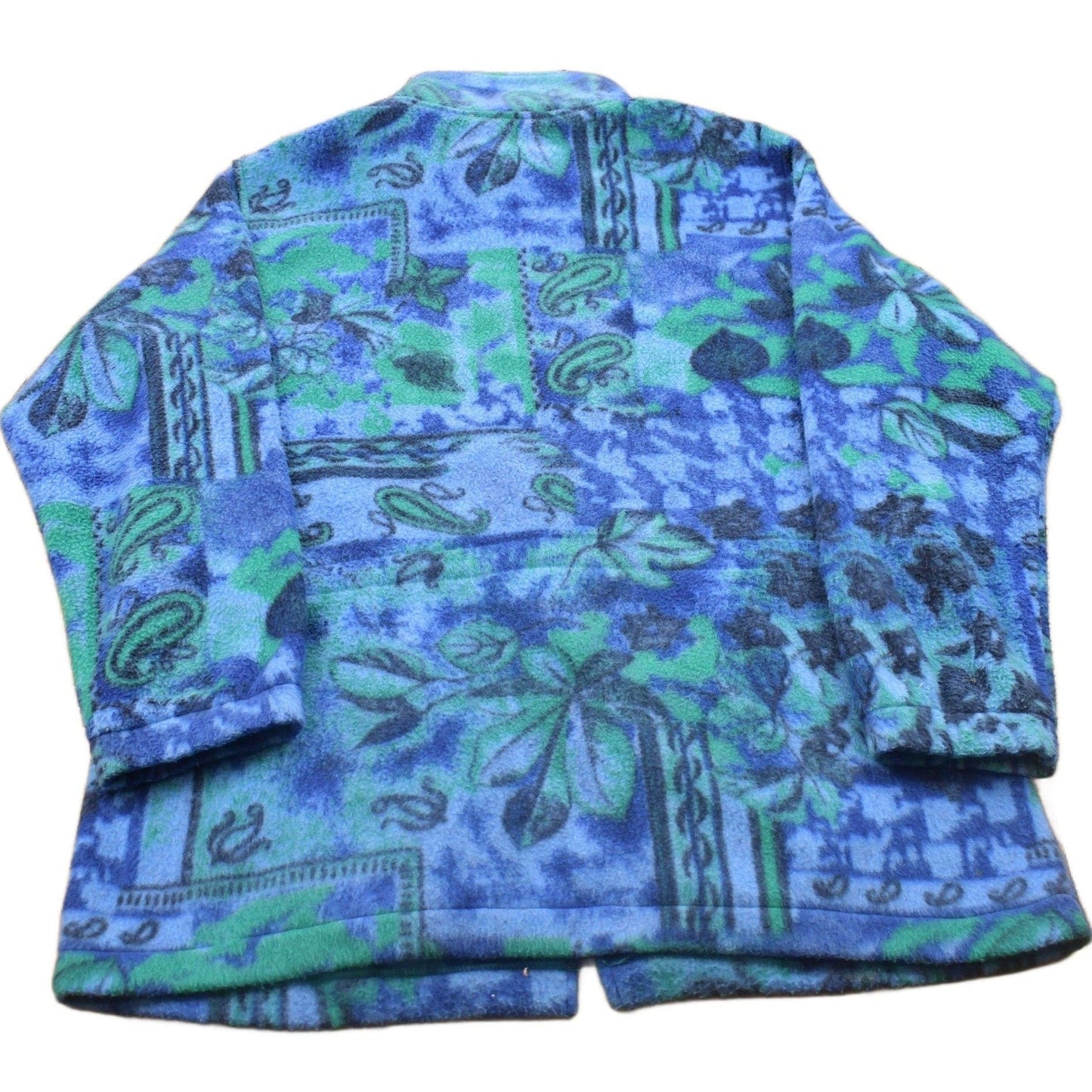 Vintage 1990s Alfred Dunner Zip Up Fleece Sweater Men's Large from propervintagecanada