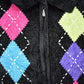 Vintage 1990s Alfred Dunner Zip Up Fleece Sweater Men's Medium from propervintagecanada