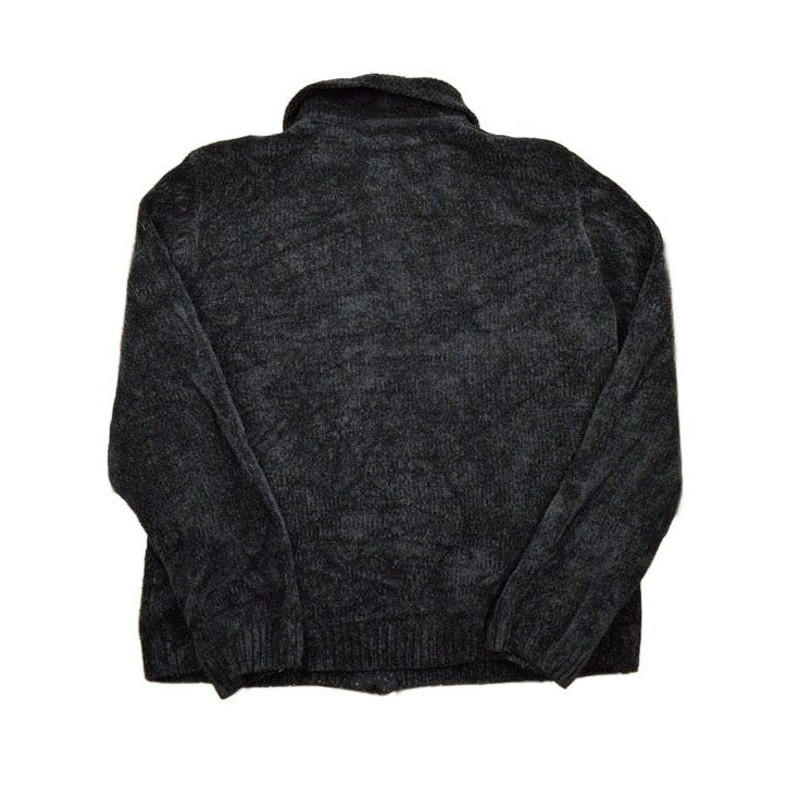 Vintage 1990s Alfred Dunner Zip Up Fleece Sweater Men's Medium from propervintagecanada
