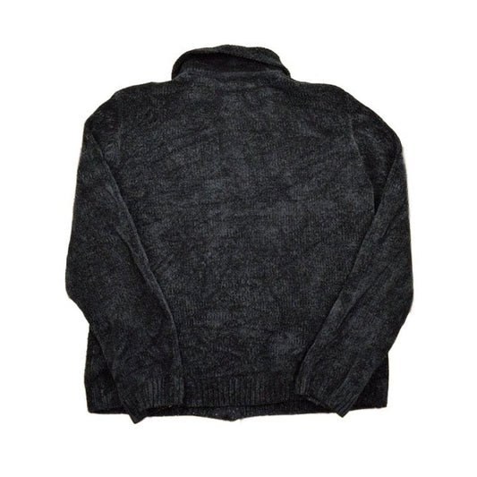 Vintage 1990s Alfred Dunner Zip Up Fleece Sweater Men's Medium from propervintagecanada