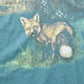 Vintage 1990s Algonquin Fox And Bear Theme Graphic T-Shirt Men's XL from propervintagecanada
