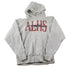Vintage 1990s ALHS Tigers Hockey Reverse Grain University Collegiate Heavyweight Hoodie Men&