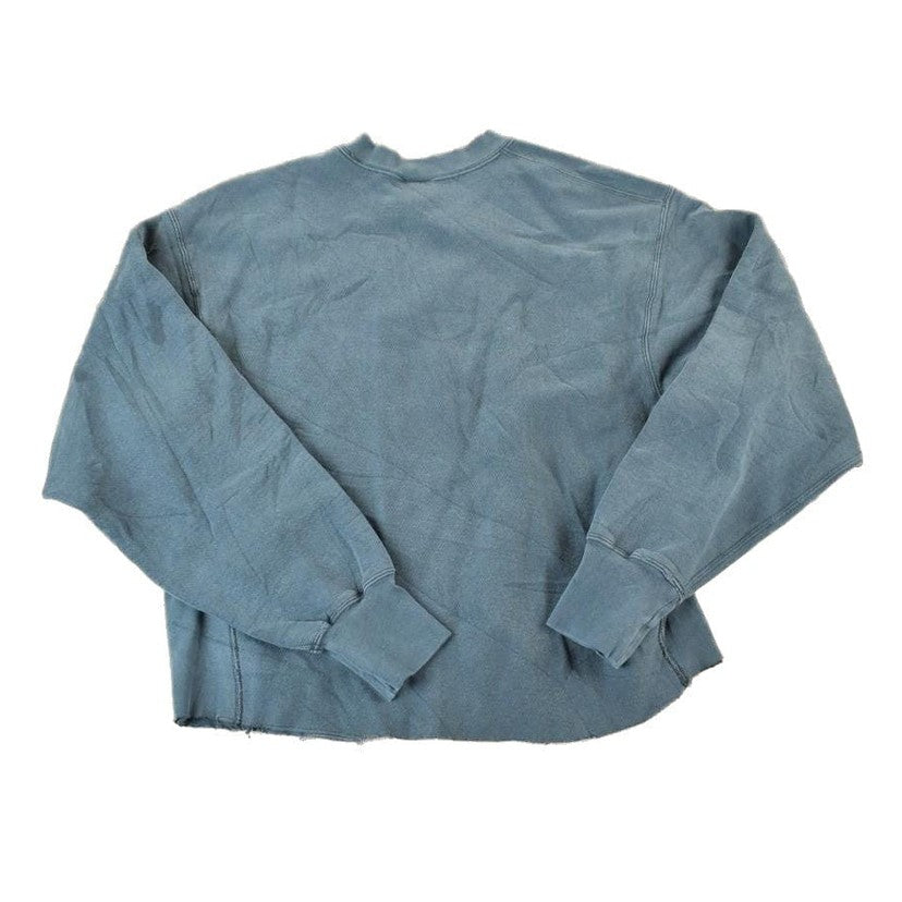 Vintage 1990s All American Screen Printing Cropped Heavyweight Souvenir Crewneck Sweatshirt Women's Cropped M from propervintagecanada