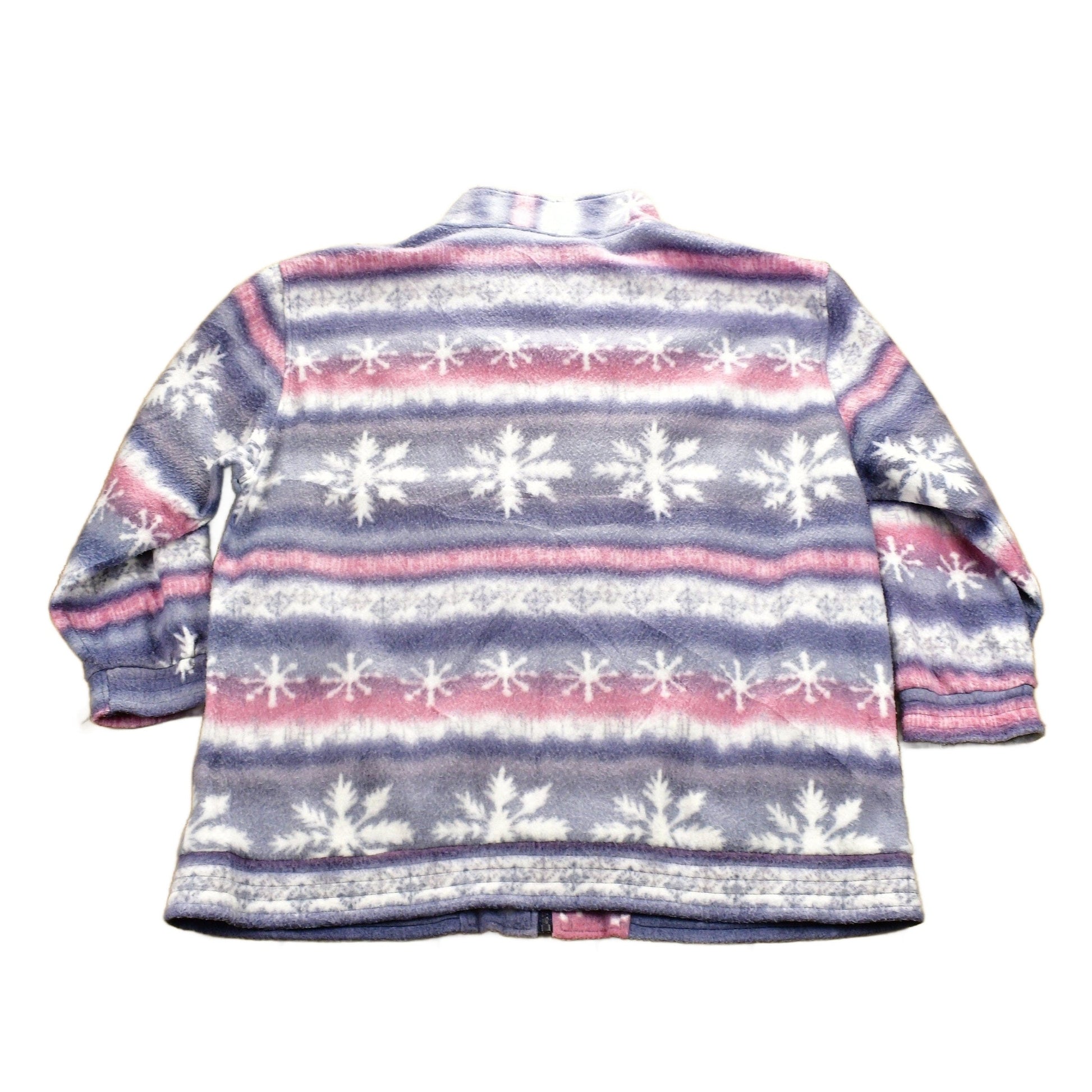 Vintage 1990s All Over Graphic Fleece Sweater Men's 3XL from propervintagecanada