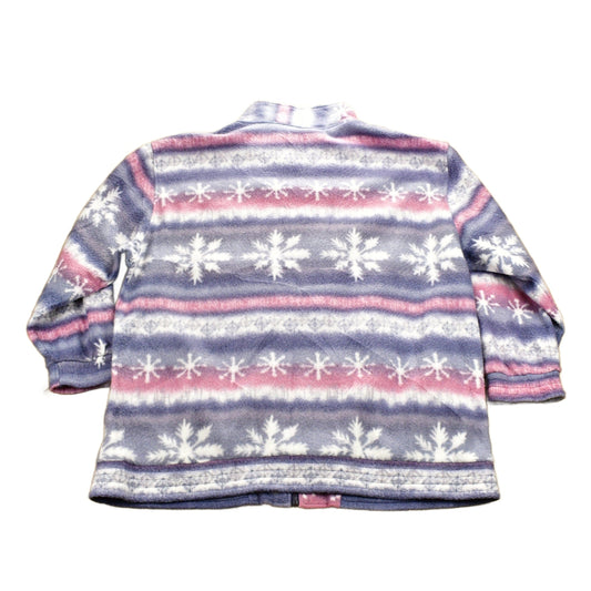Vintage 1990s All Over Graphic Fleece Sweater Men's 3XL from propervintagecanada