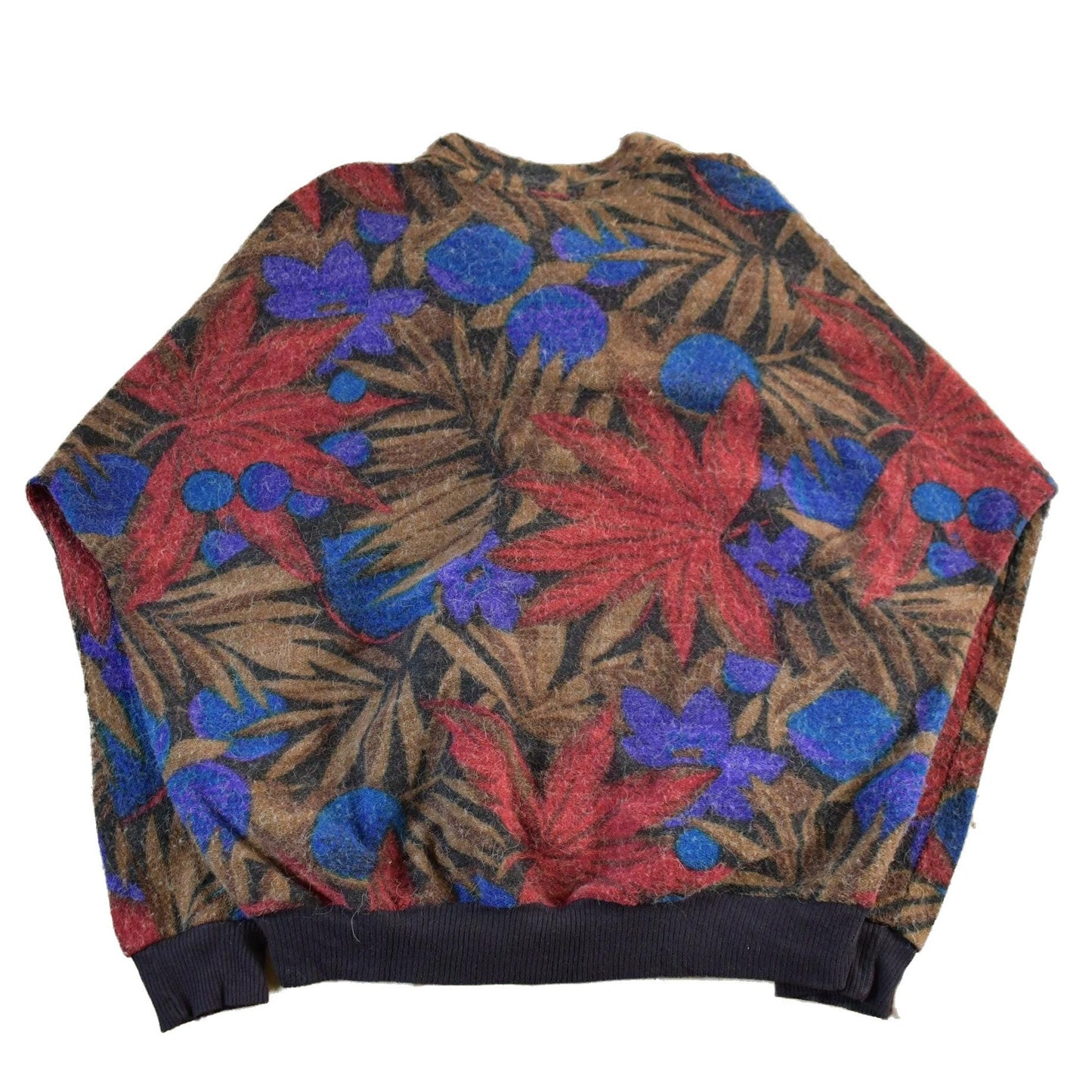 Vintage 1990s All Over Pattern Mohair Knit Sweater Women's Medium from propervintagecanada