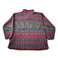Vintage 1990s All Over Pattern Quarter Zip Fleece Sweater Men's XL from propervintagecanada