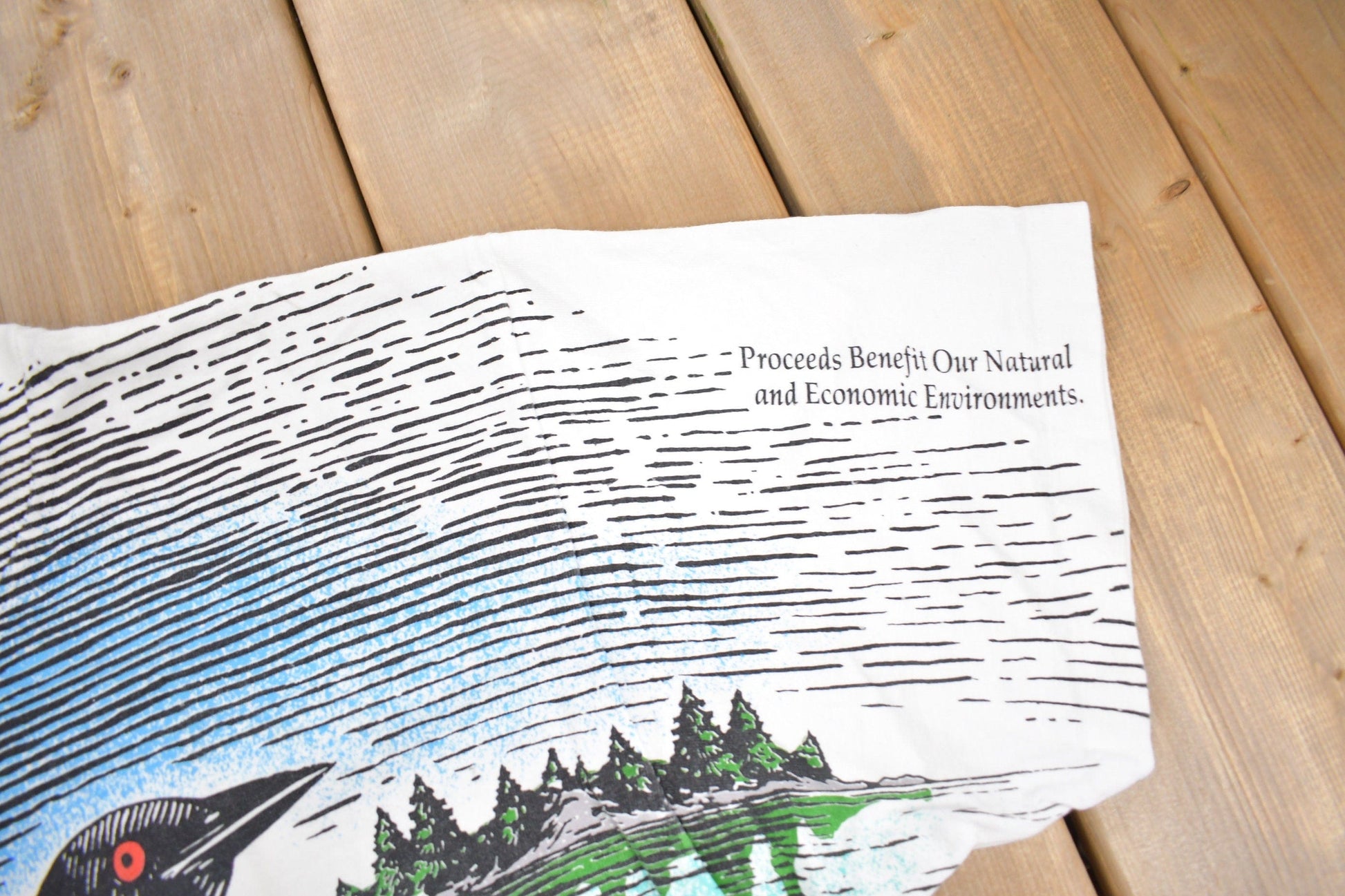 Vintage 1990s All Over Print Duck Theme T Shirt Men's XL from propervintagecanada